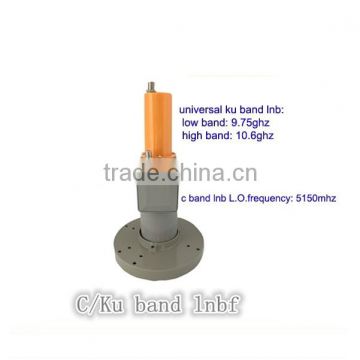 Stocks for 2016 hot sales C/KU BAND LNB, combined C band/KU band LNBF in stock