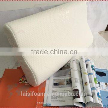 100% polyester memory foam pillow for latex pillow LS-P-030-b wholesales foam pillow