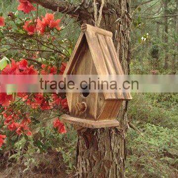 wooden bird house(FSC Certificate)