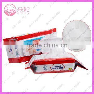 nice design cute packing baby wet wipes