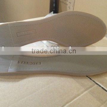 Rubber outer sole manufacture