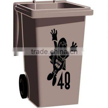 Wheelie Bin Decoration Sticker