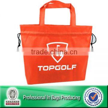 Lead-free Shell Cinch Tote Non Woven Custom Drawstring Bag