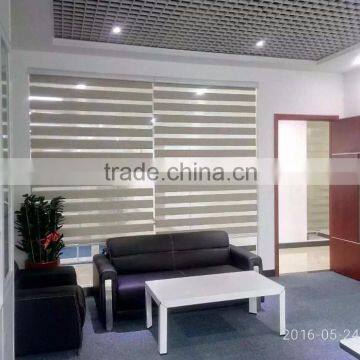 zebra horizontal blinds / zebra fabric for roller blinds