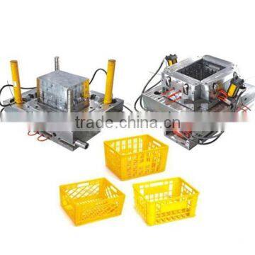 Precision Injection Plastic Milk Crate Mould for Fruit With Double Cavity
