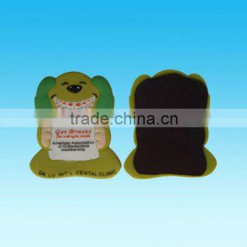 Promotional Lovely Frog shape custom PVC fridge magnet