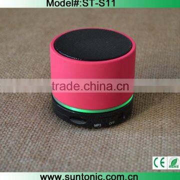 hotselling round bluetooth speaker S11 with good sound quality