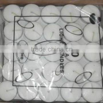 popular white tea light 50 pcs/bag