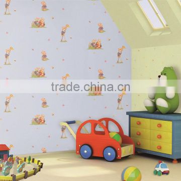 Kids room wallpaper Wallpaper for kids room Green wallpaper for kids room Environmental wallpaper for living room