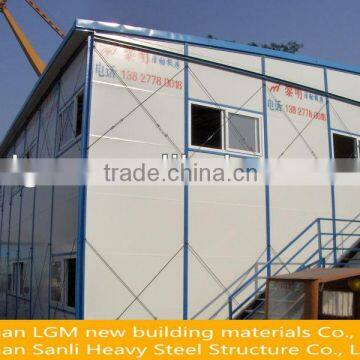 cost-effectiveness Simple low cost modular building use as office and dormitory