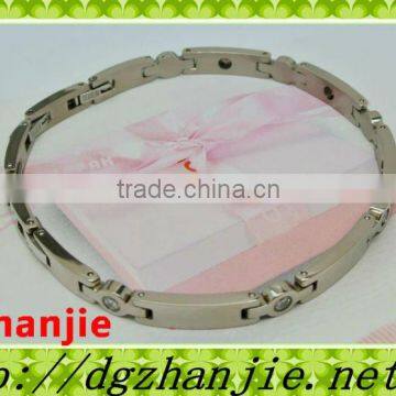 New zircon health pure titanium fashion bracelet