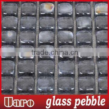 Polished Glass Pebble Deisgn Cube 3D Mosaic Tile