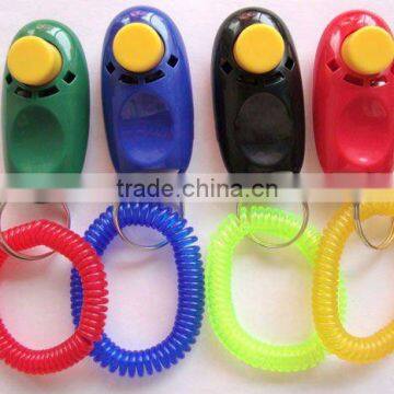 Funny dog toys toy clicker with customized logo