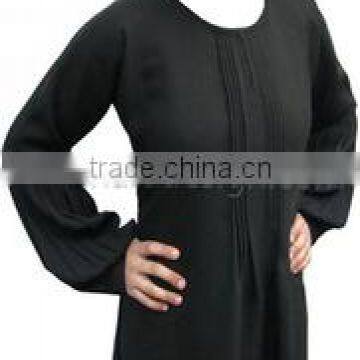 Women Pleated Abaya in organic, regular cotton or UV resistant bamboo
