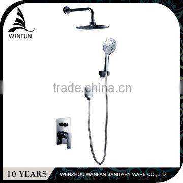 Quality Guaranteed wall mount shower mixer,chrome finished bath shower mixer