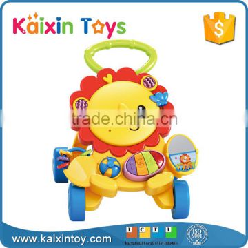 10254092 CE Approval Musical Lion Learning walker baby sit-to-stand learning walker