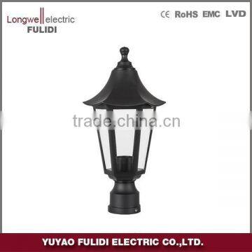 Decorative Lantern Stand/plastic Material Garden Light/outdoor Gate Pillar Light