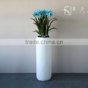 2015 Blue Artical Flower with White vase