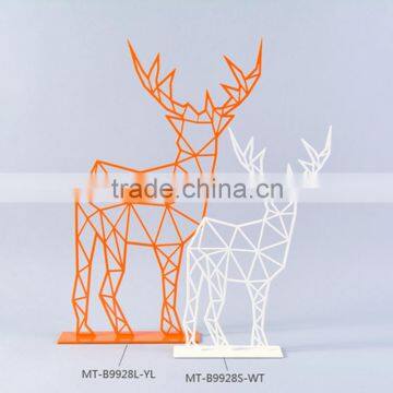 Hot sales deer shaped metal craft,adorable kids decorations                        
                                                Quality Choice