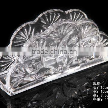 Glass Napkin Ring Glass Napkin Holder Glass Card Holder Restaurant Napkin Holder photo-4