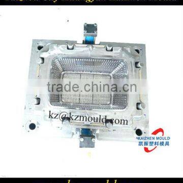 High quality and durable plastic injection fruit basket mould