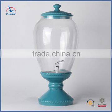 Bulk Buying Drinking Glass Dispenser Juice Glass Beverage Dispenser