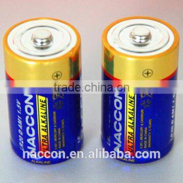 D alkaline battery 1.5v 18.5AH LR20 AM1