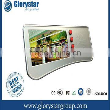 7" Supermarket LCD Screen With Buttons