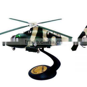 1:43 diecast metal helicopter model