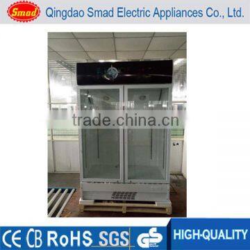 Supermarket Showcase Glass Door Display Refrigerator Restaurant Refrigerator photo-4