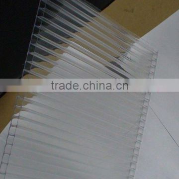 Foshan tonon 100% virgin material transparent polycarbonate hollow sheet