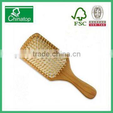 Wooden hair brush Massager Comb bath comb