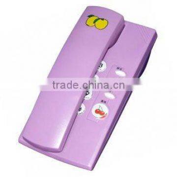 PBX Corded Basic Telephone,Analog Phone, Pulse/Tone Switchable, Flash.