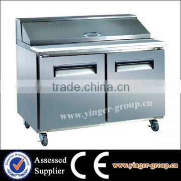 YGKT1 Commercial Fancooling Pizza Prep Counter Refrigerator