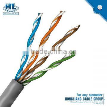 copper clad steel conductor PVC insulation 8x5x0.10mm Cat5 Cat5e cat6 Network Cable