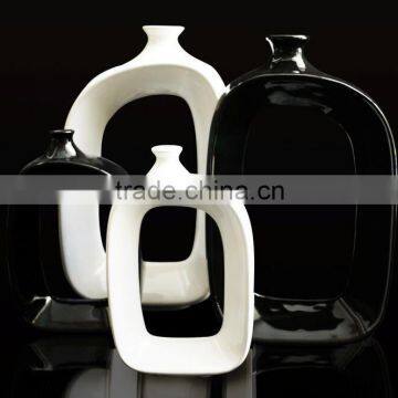 Modern design ceramic vase,decoration base