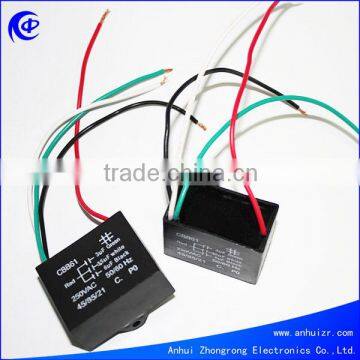 dual capacitor duble capacitor 4+5.5+6uf