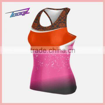 latest Dongguan Cheerleading tank tops low MOQ