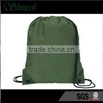 2015 hot sale wholesale calico drawstring bag