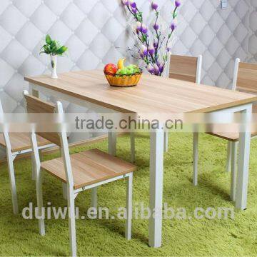 Home Used Dining Room Furniture Modern White Dining Set