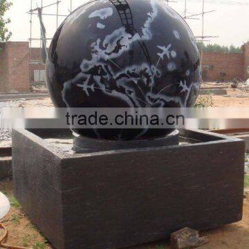 floating sphere fountain
