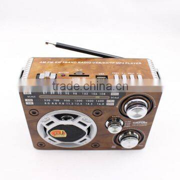 Multi-Function Hand Crank am fm Portable Radio With Solar Powered Dynamo Rechargeable Radio With Flashlight photo-4