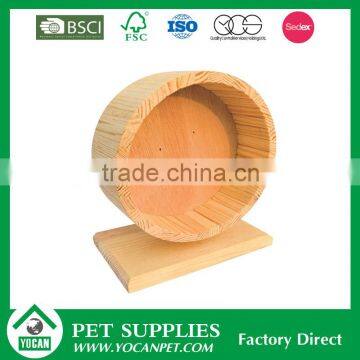New Design wooden hamster wheels hamster toys