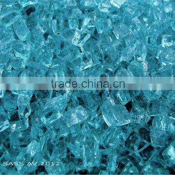 Decorative crushed glass