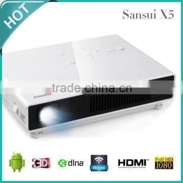 Sansui X5 Power Bank Supply Power 1080p Led Projector as Good Christmas Gifts photo-2