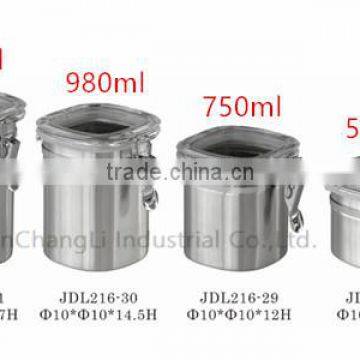 2016 Stainless Steel Coffee Storage Container,Airtight Coffee Canister photo-6