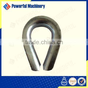 U.S. TYPE STANDARD CARBON STEEL G414 HEAVY DUTY WIRE ROPE THIMBLE