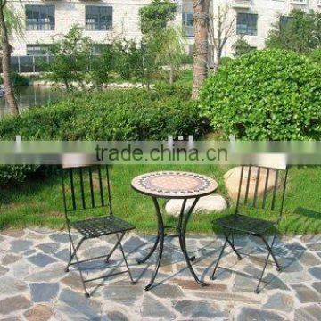 Mosaic outdoor table set