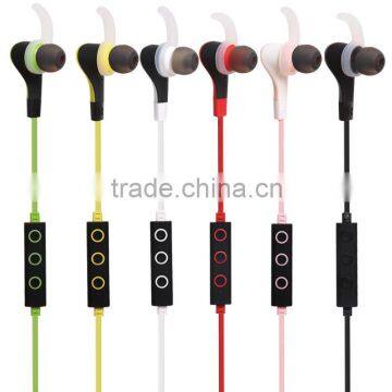 Bass stereo bluetooth v4.1 handsfree wireless sport earphone bluetooth headphones for smartphone