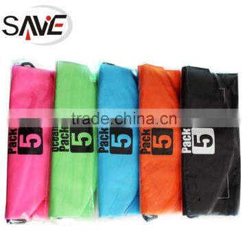 Trade Assurance China Wholesale Latest Sport 5L 500D PVC Tarpaulin Waterproof Outdoor Dry Bag